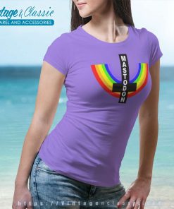 Mastodon Rainbow Women TShirt