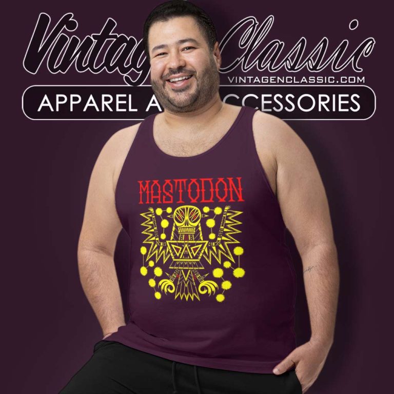 Mastodon Round The Sun Tank Top Racerback Mastodon Round The Sun Tank Top Racerback