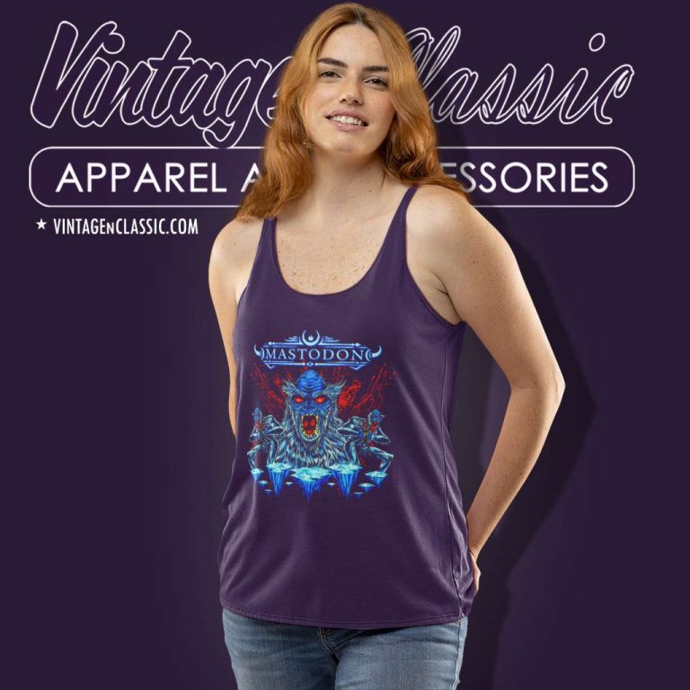 Mastodon Sasquatch Aliens Blood Tank Top Racerback Mastodon Sasquatch Aliens Blood Tank Top Racerback