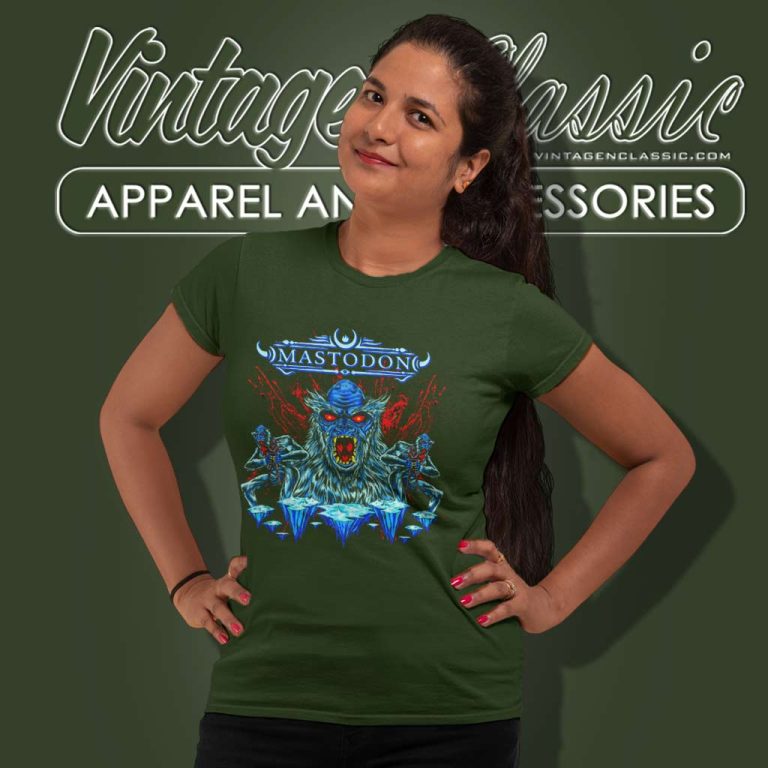 Mastodon Sasquatch Aliens Blood Women TShirt Mastodon Sasquatch Aliens Blood Women TShirt