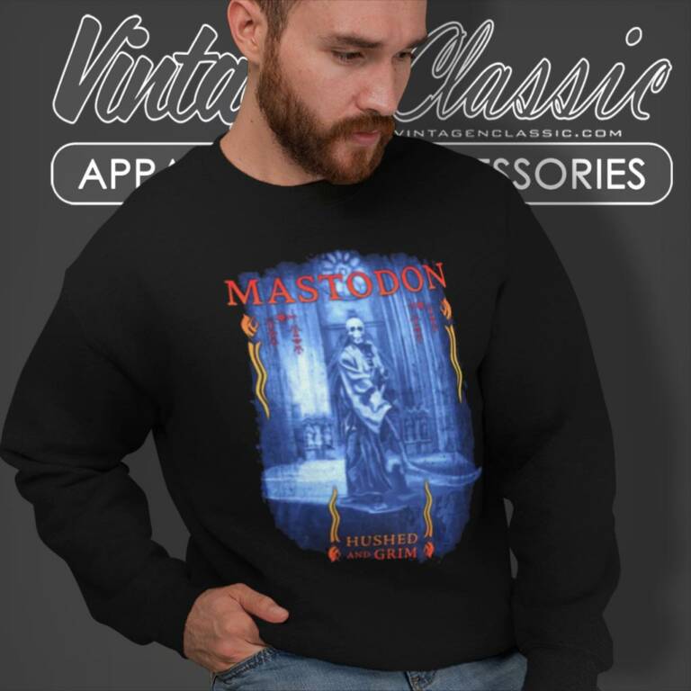 Mastodon Shirt Hushed Grim Reaper Sweatshirt Mastodon Shirt Hushed Grim Reaper Sweatshirt