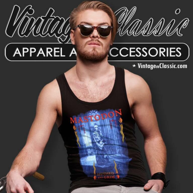 Mastodon Shirt Hushed Grim Reaper Tank Top Racerback Mastodon Shirt Hushed Grim Reaper Tank Top Racerback