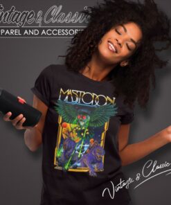 Mastodon Shirt Space Owl Vs Lazer Cats Women T Shirt