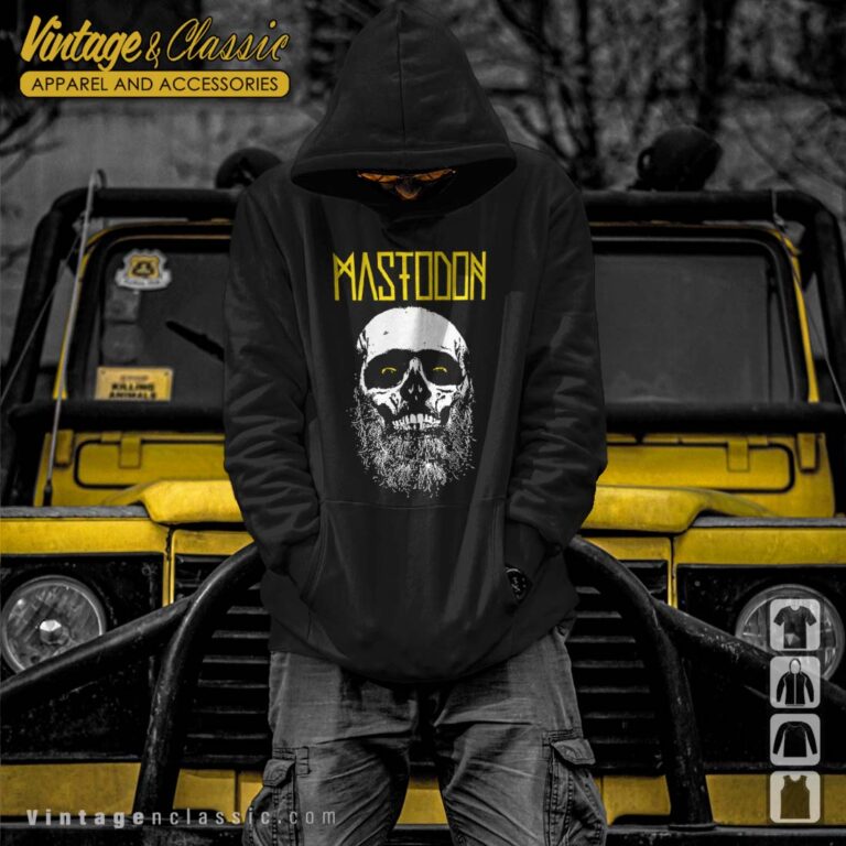 Mastodon Skull Beard Admat Hoodie Mastodon Skull Beard Admat Hoodie