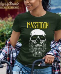 Mastodon Skull Beard Admat Women T shirt