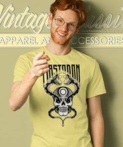 Mastodon Skull Snake T Shirt