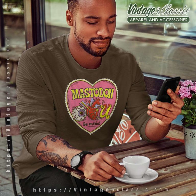 Mastodon Valentines Reebus Puzzle Sweatshirt Mastodon Valentines Reebus Puzzle Sweatshirt