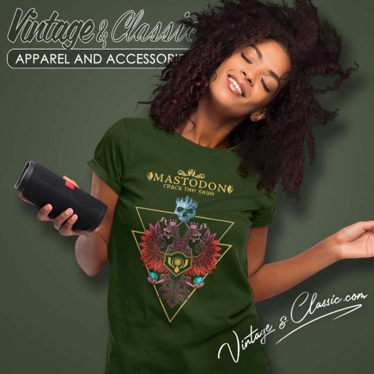 Mastodon Vibrant Double Eagle Women TShirt Mastodon Vibrant Double Eagle Women TShirt