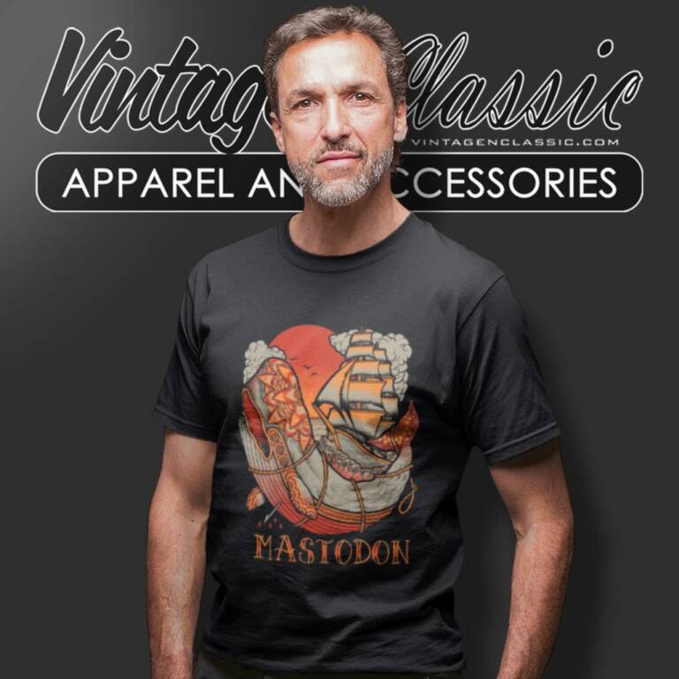 Mastodon Whale Tattoo T Shirt Mastodon Whale Tattoo T Shirt