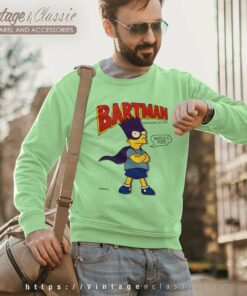 Matt Groening The Simpsons Bartman Sweatshirt