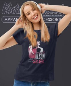 Matt Olson Atlanta Braves Mlb Signature Series Shirt 6 Matt Olson Atlanta Braves Mlb Signature Series Women TShirt