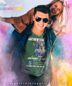 Matthew Stafford Thank For The Memories Shirt 5 Matthew Stafford Thank For The Memories V Neck TShirt