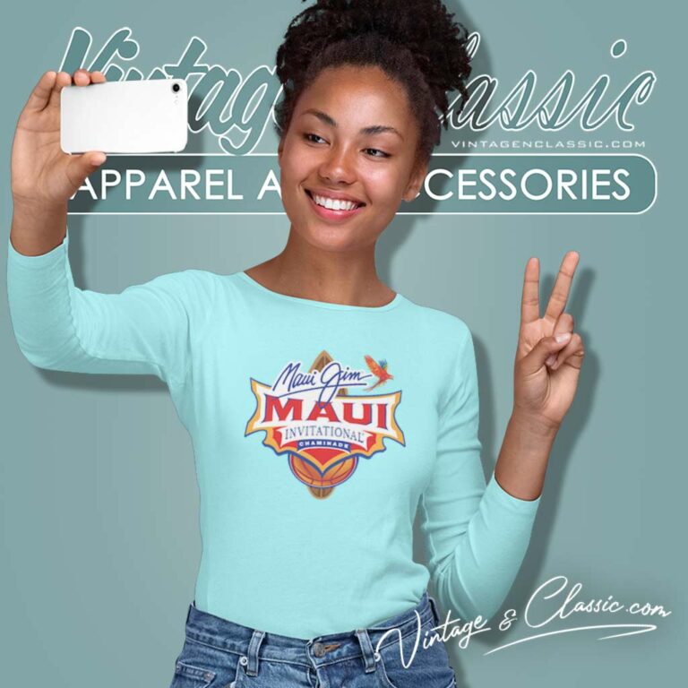 Maui Jim Maui Invitational 2023 Logo Long Sleeve Tee Maui Jim Maui Invitational 2023 Logo Long Sleeve Tee