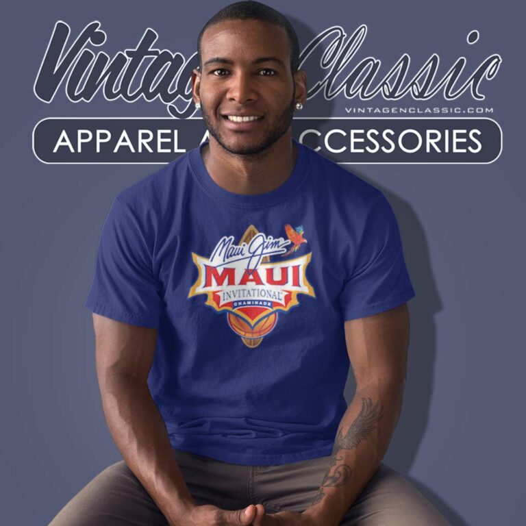 Maui Jim Maui Invitational 2023 Logo T Shirt Maui Jim Maui Invitational 2023 Logo T Shirt