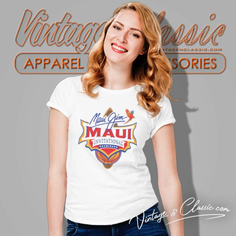 Maui Jim Maui Invitational 2023 Logo Women TShirt Maui Jim Maui Invitational 2023 Logo Women TShirt