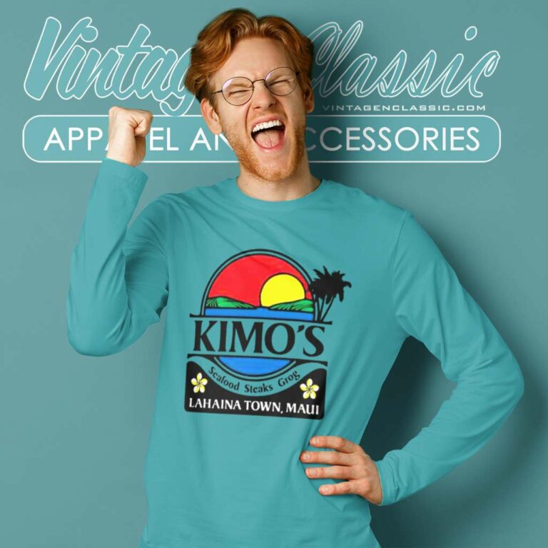 Maui Strong Shirt Kimos Hawaii Restaurant Long Sleeve Tee Maui Strong Shirt Kimos Hawaii Restaurant Long Sleeve Tee