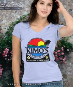Maui Strong Shirt Kimos Hawaii Restaurant V Neck TShirt