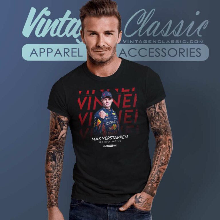 Max Verstappen Red Bull F1 Racing T Shirt Max Verstappen Red Bull F1 Racing T Shirt