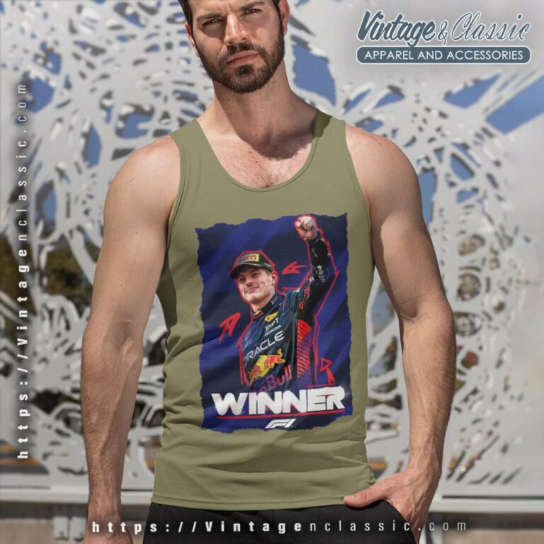 Max Verstappen Wins The Hungarian Grand Prix Tank Top Racerback Max Verstappen Wins The Hungarian Grand Prix Tank Top Racerback