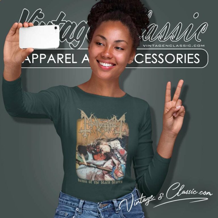 Mayhem The Dawn Of The Black Hearts Long Sleeve Tee Mayhem The Dawn Of The Black Hearts Long Sleeve Tee