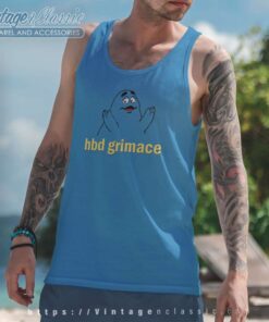 Mc Donaldss Hbd Grimace Tank Top Racerback
