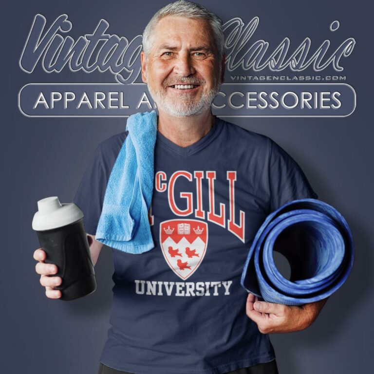 Mc Gill University V Neck TShirt Mc Gill University V Neck TShirt
