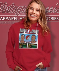 Mccollum Lillard Portland Trail Blazers Nba Jam Hoodie