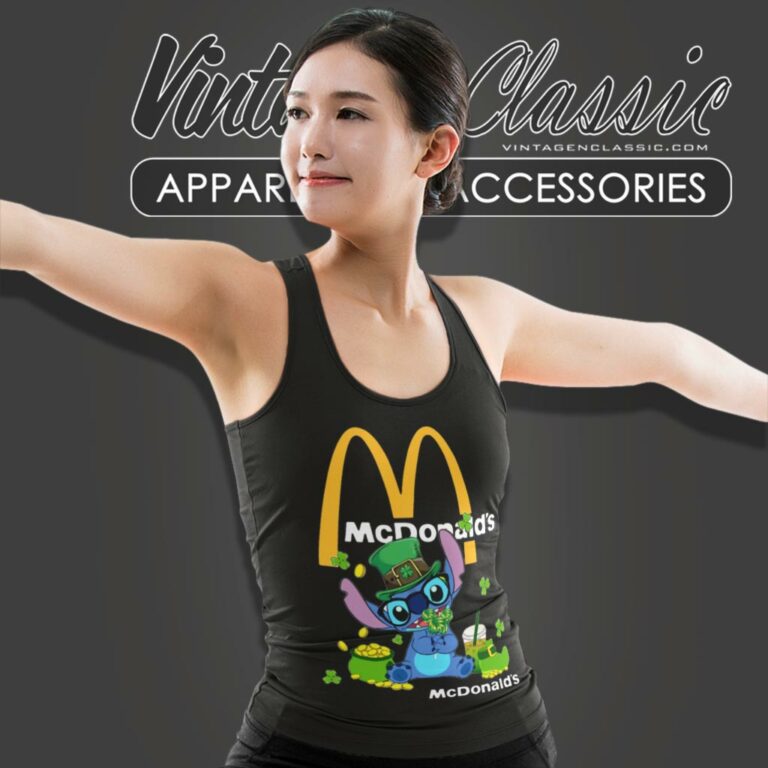 Mcdonalds Baby Stitch Tank Top Racerback Mcdonalds Baby Stitch Tank Top Racerback