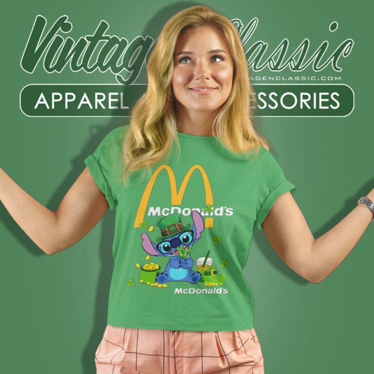 Mcdonalds Baby Stitch Women T Shirt Mcdonalds Baby Stitch Women T Shirt