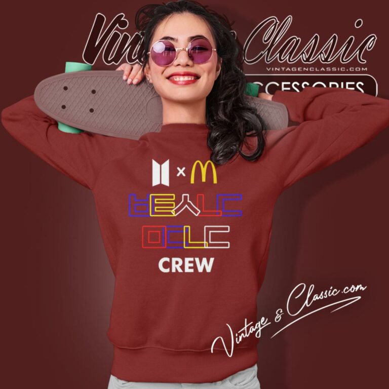 Mcdonalds Bts Exclusive Sweatshirt Mcdonalds Bts Exclusive Sweatshirt