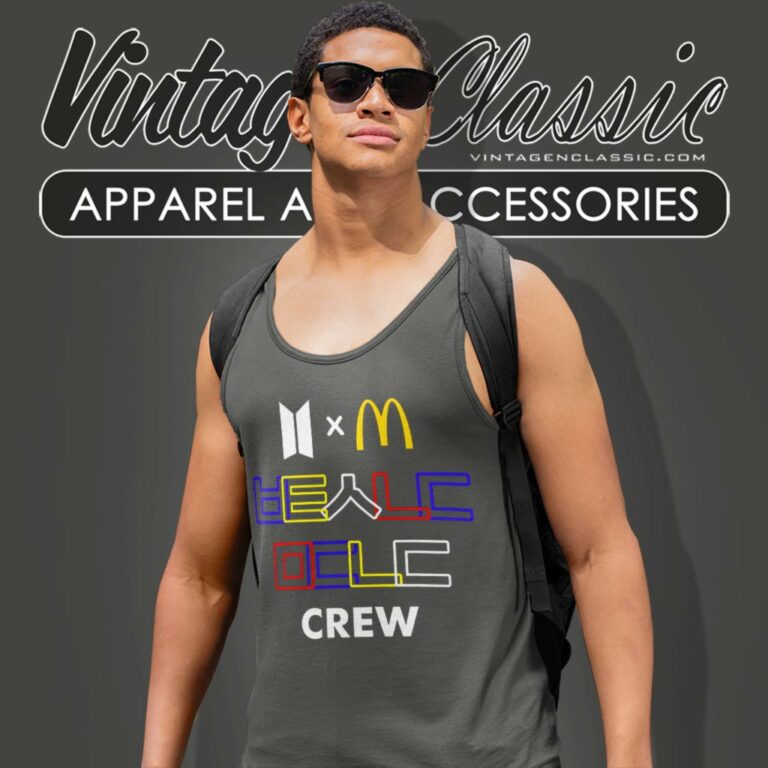 Mcdonalds Bts Exclusive Tank Top Racerback Mcdonalds Bts Exclusive Tank Top Racerback