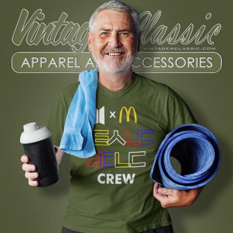 Mcdonalds Bts Exclusive V Neck TShirt Mcdonalds Bts Exclusive V Neck TShirt