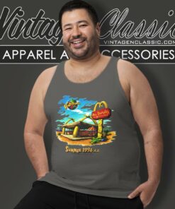 Mcdonalds Flintstones Tank Top Racerback