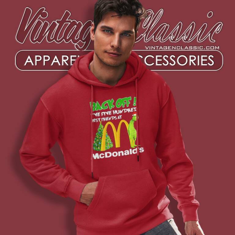 Mcdonalds Grinch Christmas Hoodie Mcdonalds Grinch Christmas Hoodie