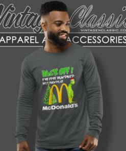 Mcdonalds Grinch Christmas Long Sleeve Tee