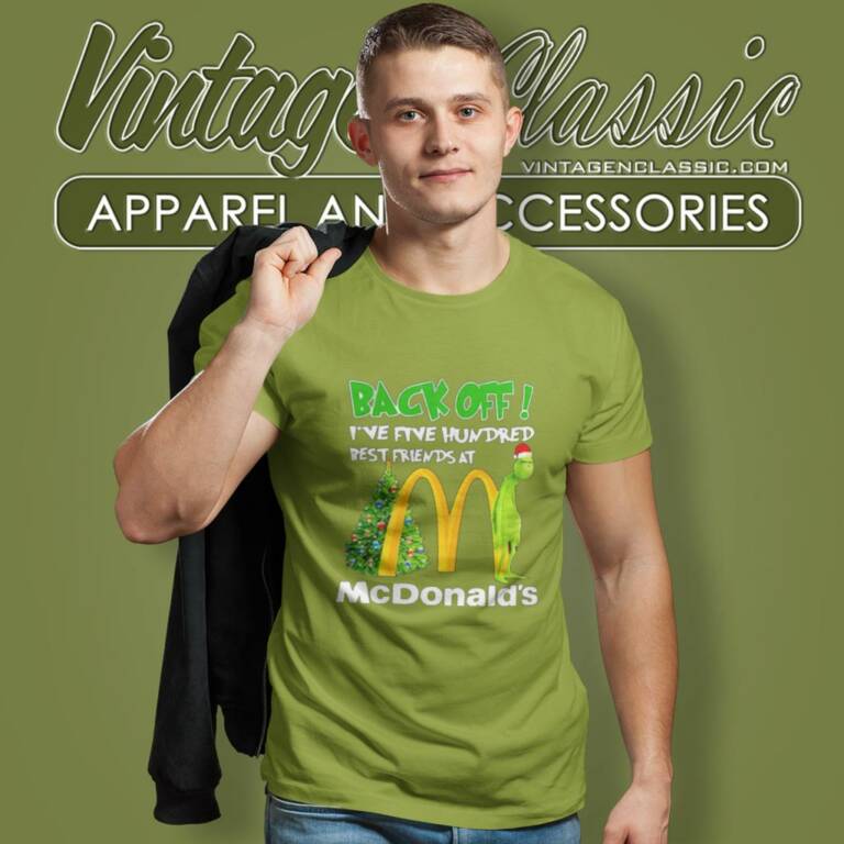 Mcdonalds Grinch Christmas T Shirt Mcdonalds Grinch Christmas T Shirt