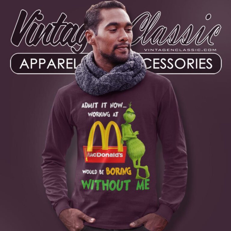 Mcdonalds Grinch Long Sleeve Tee Mcdonalds Grinch Long Sleeve Tee
