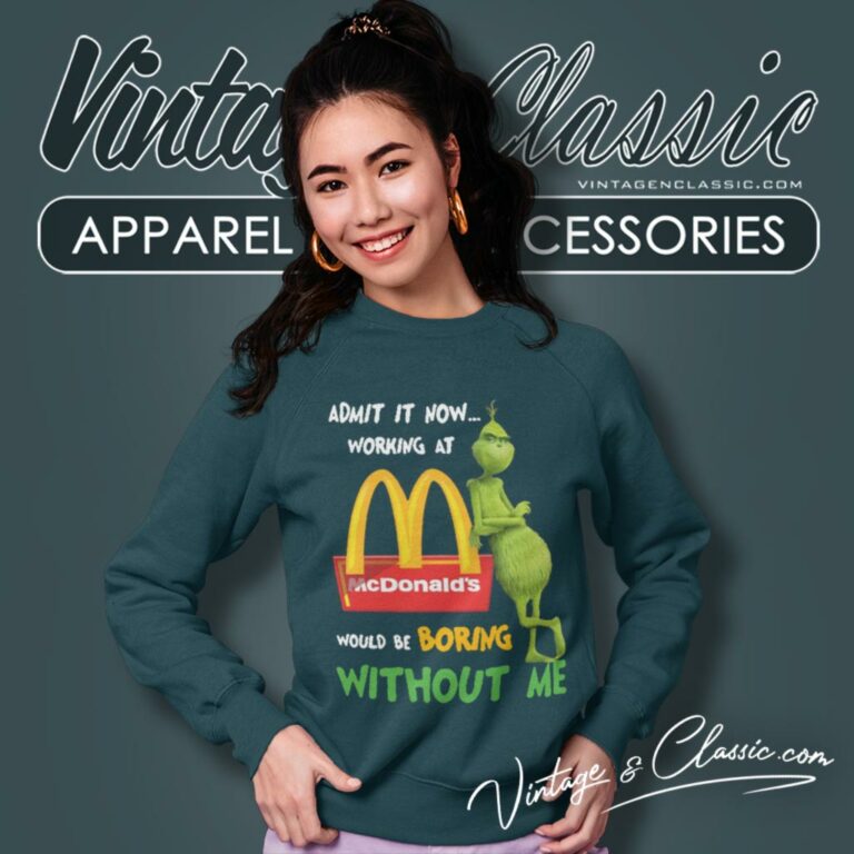 Mcdonalds Grinch Sweatshirt Mcdonalds Grinch Sweatshirt