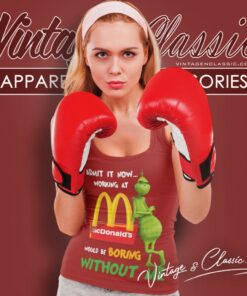 Mcdonalds Grinch Tank Top Racerback