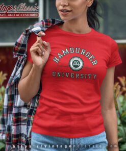 Mcdonalds Hamburger University Women TShirt