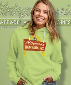 Mcdonalds Hamburgers Hoodie