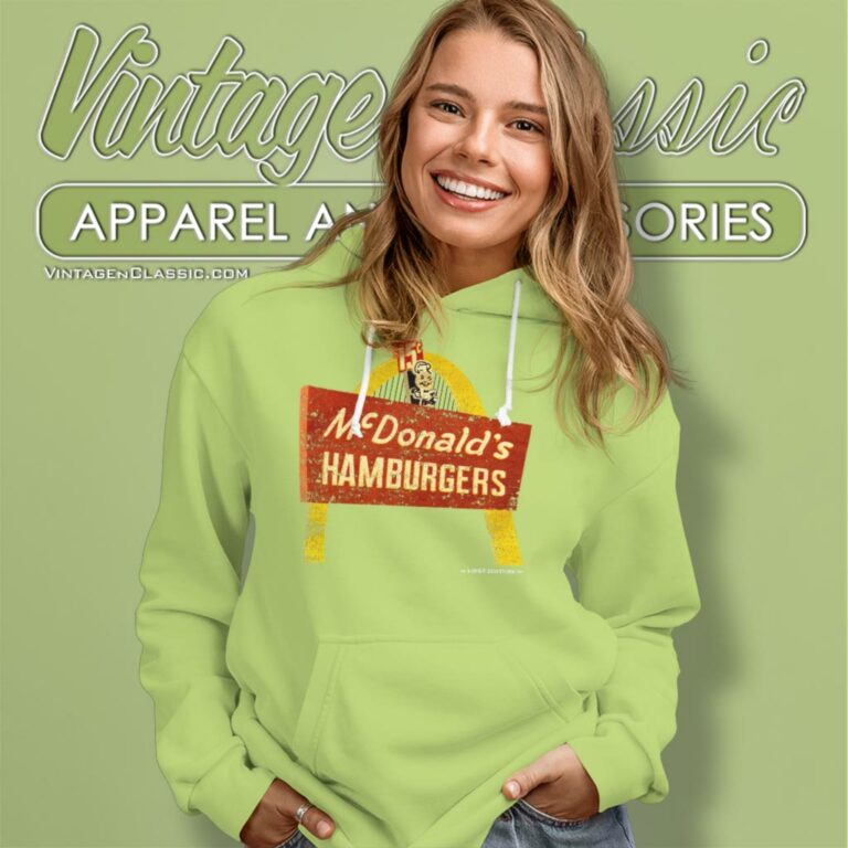 Mcdonalds Hamburgers Hoodie Mcdonalds Hamburgers Hoodie