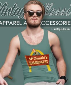 Mcdonalds Hamburgers Tank Top Racerback