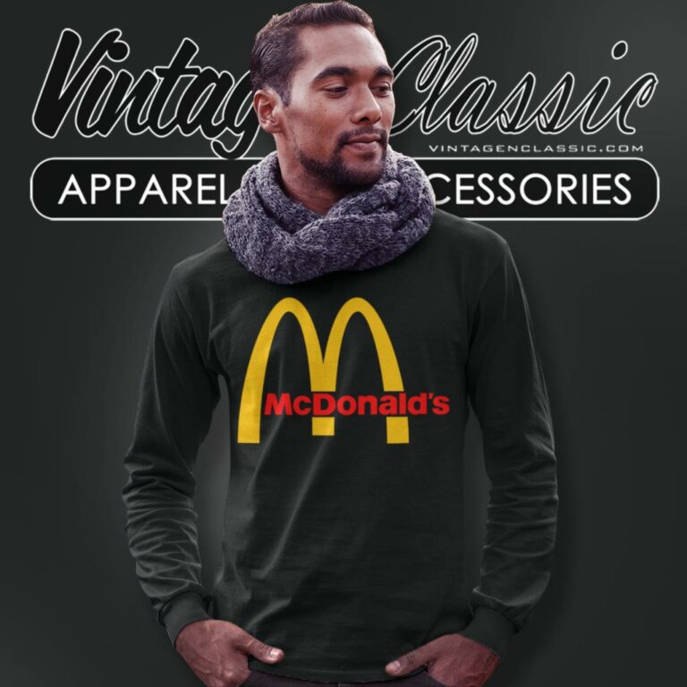 Mcdonalds Logo Long Sleeve Tee Mcdonalds Logo Long Sleeve Tee