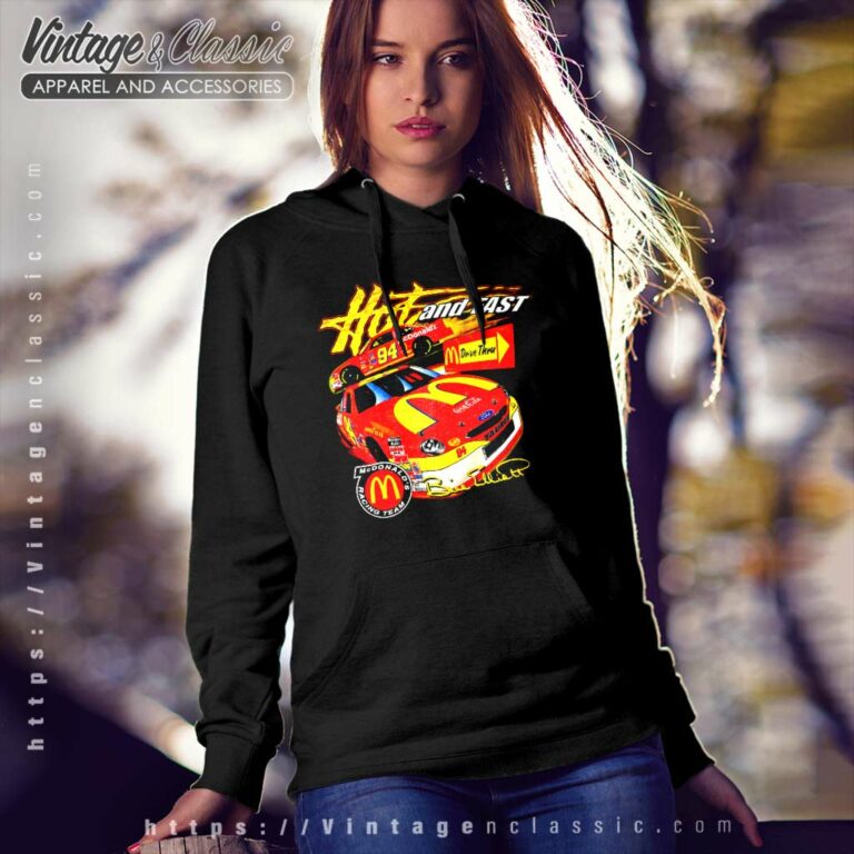 Mcdonalds Nascar Bill Elliott Vintage Hoodie Mcdonalds Nascar Bill Elliott Vintage Hoodie