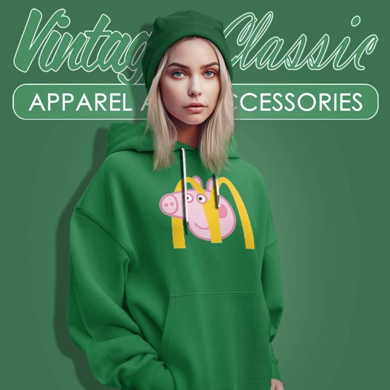 Mcdonalds Peppa Pig Collabs Hoodie Mcdonalds Peppa Pig Collabs Hoodie