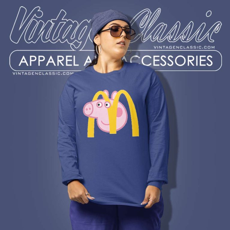 Mcdonalds Peppa Pig Collabs Long Sleeve Tee Mcdonalds Peppa Pig Collabs Long Sleeve Tee