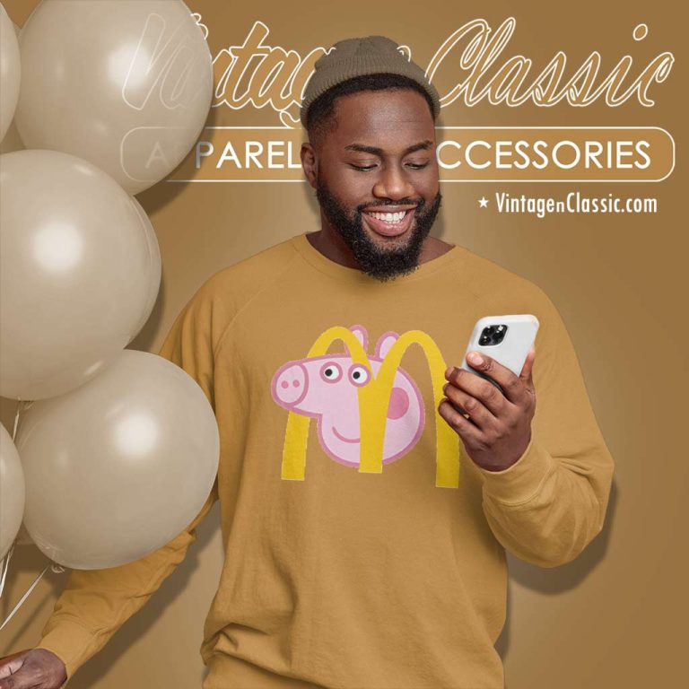 Mcdonalds Peppa Pig Collabs Sweatshirt Mcdonalds Peppa Pig Collabs Sweatshirt