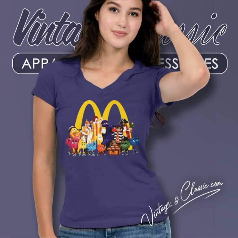 Mcdonalds Squad V Neck TShirt Mcdonalds Squad V Neck TShirt