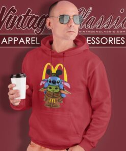Mcdonalds Stitch And Grogu Shirt